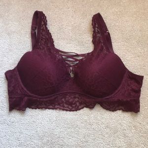 ⚫️2/$50⚫️ PINK Strappy Bra with Lace